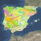 Geological map of Spain, scale 1:1.000.000 (year 1994)
