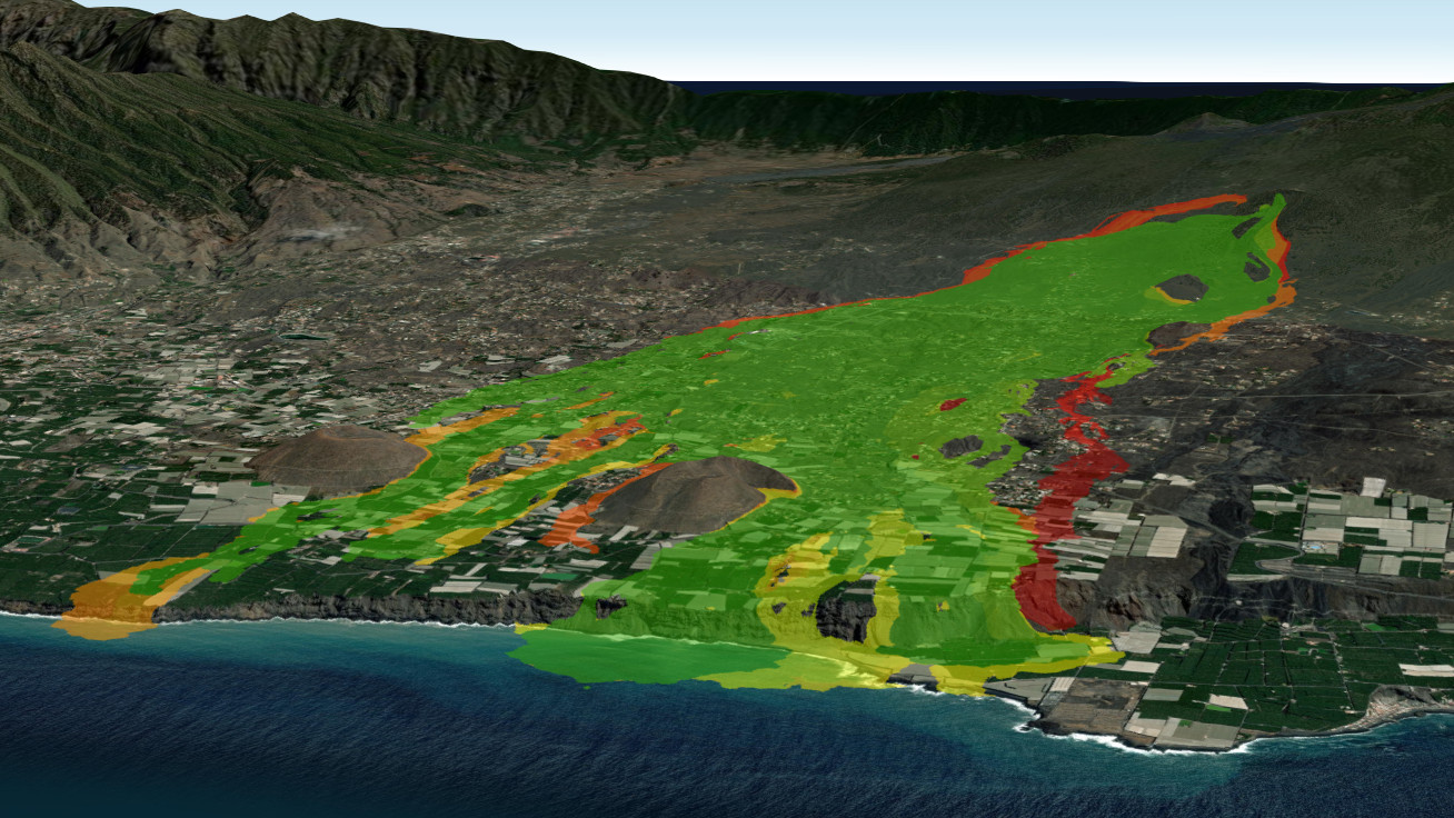 Visores - Geología, evolución de la lava y terremotos
