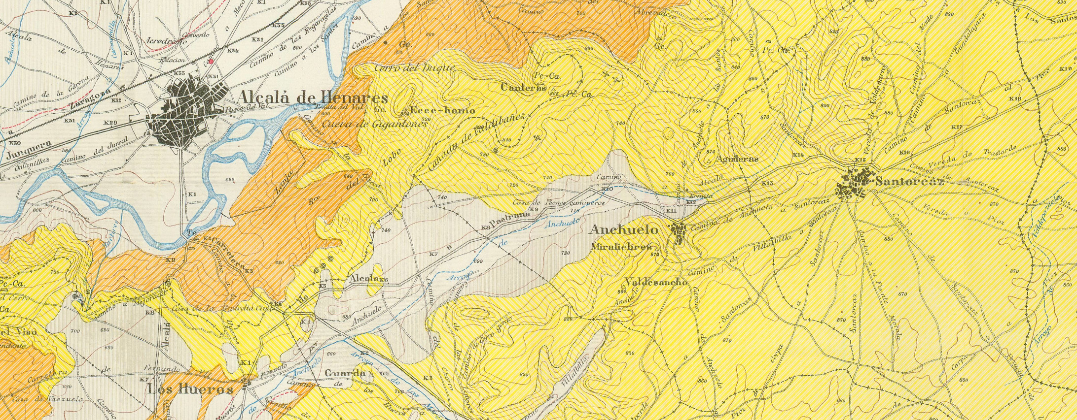 Mapa Geológico de España a escala 1:50.000 (1ª Serie). Hoja 560 – Alcalá de Henares