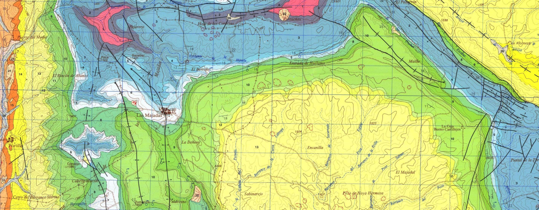 MAGNA 50 - Hoja 589 (LAS MAJADAS)