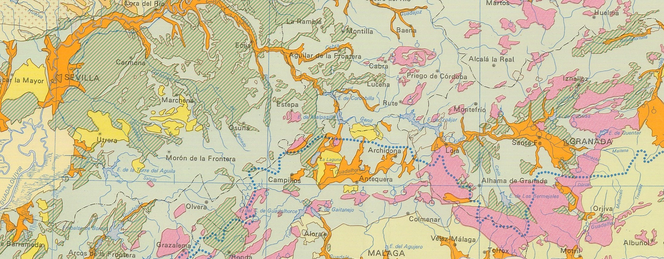 Mapa de Vulnerabilidad a la Contaminación de los Mantos acuíferos. Escala 1:1.000.000