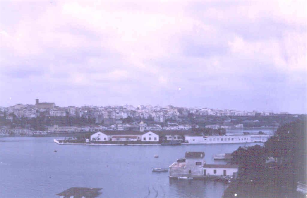 El Port de Mao desde Cala Llonga.