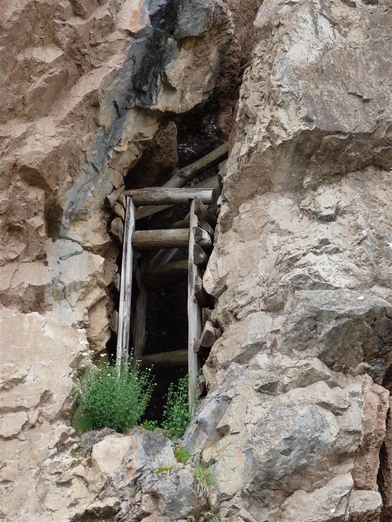 Galería de la mina La Buferrera. Año 2018