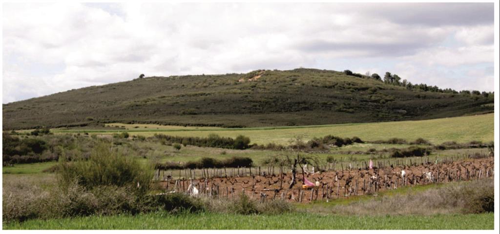 El pico Las Cercas (foto J.M. Sanchís 2016).