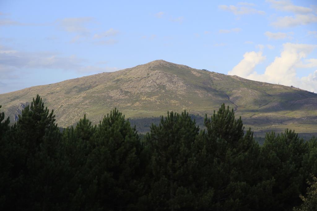 Pico Jálama desde la vertiente norte.