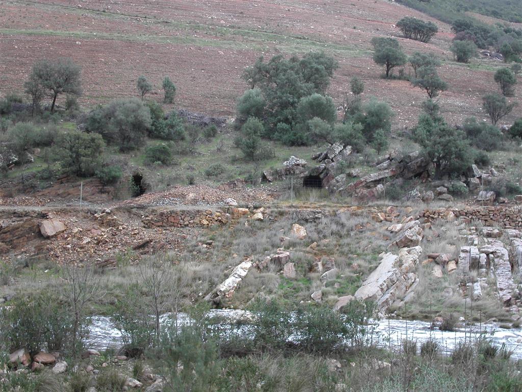 Mina Los Pontones (Los Diegos): Accesos al nivel 428 de la mina Los Diegos Este (Foto F. Palero).
