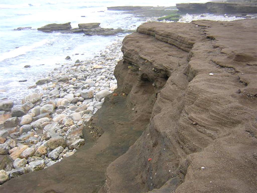 Playa cementada de Gorrondatxe (Getxo)