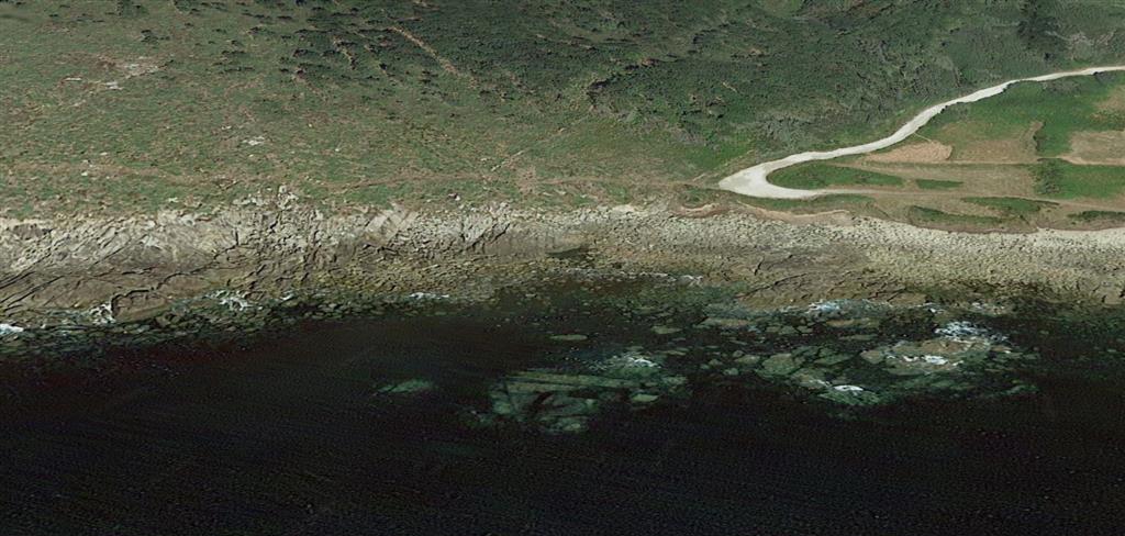 Vista aérea. © 2017 Google, data SIO, NOAA, U.S. Navy, NGA, GEBCO