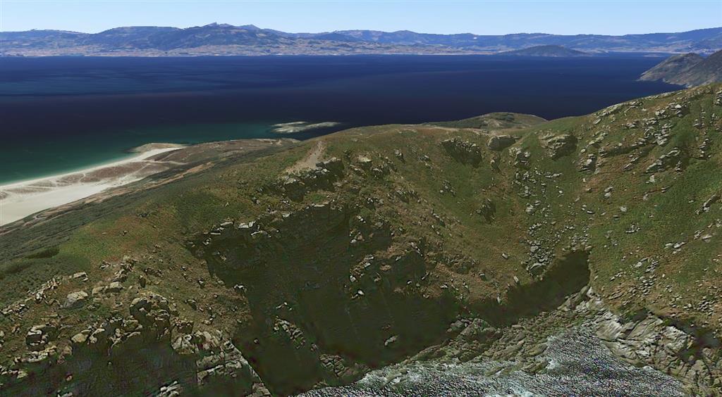 Vista oblicua del LIG © 2020 Google Earth