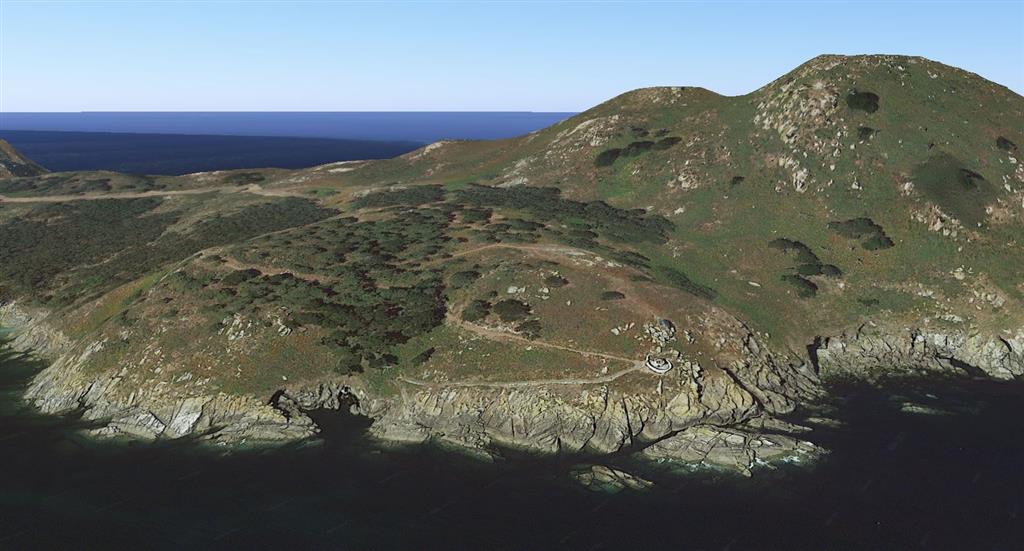 Vista panorámica del LIG. © 2020 Google Earth