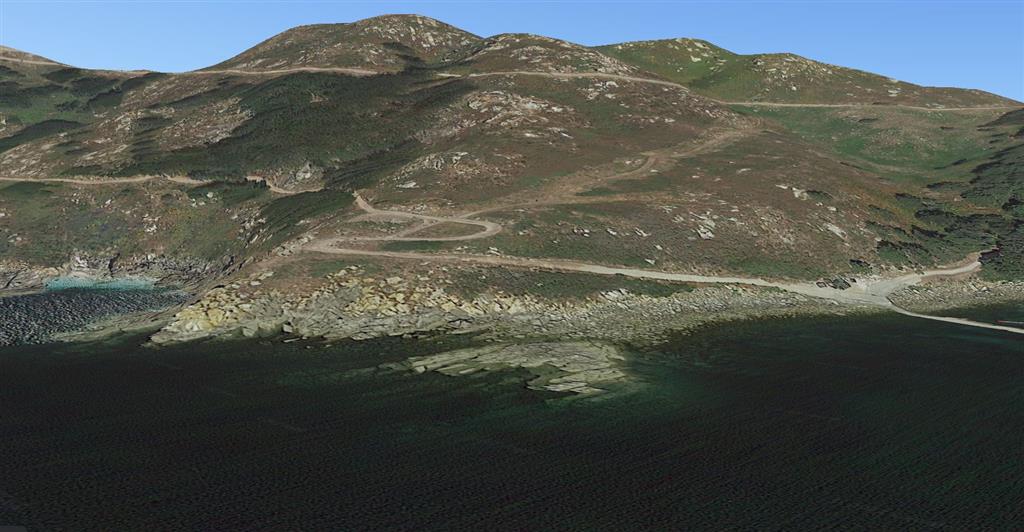 Vista oblicua del LIG © 2020 Google Earth