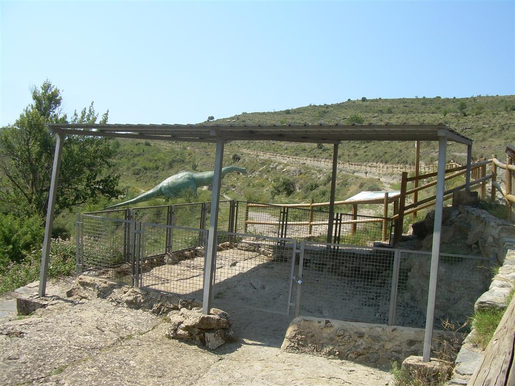 Vista de la parte del yacimiento de Valdecevillo que está cubierta.  Foto: J. Moratalla