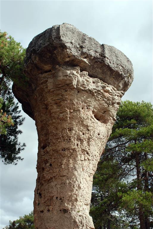 "El Tormo", monolito característico y símbolo de la Ciudad Encantada de Cuenca