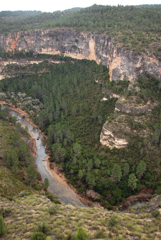 Hoces del río Cabriel vistas desde la vertiente castellano-manchega