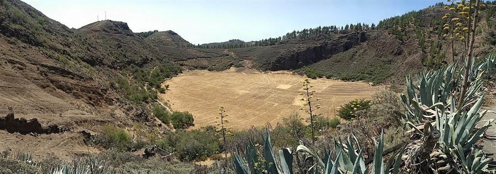 Vista panorámica de la Caldera de Los Marteles