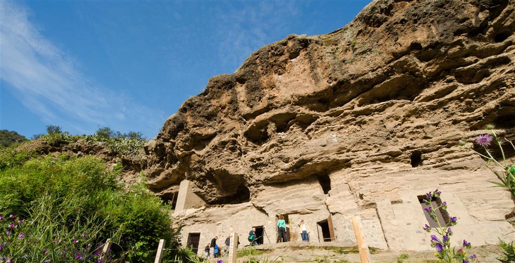 Risco Caído. Sitio arqueológico.