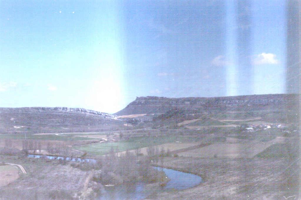 Vista general del Cretácico en Olleros de Pisuerga.