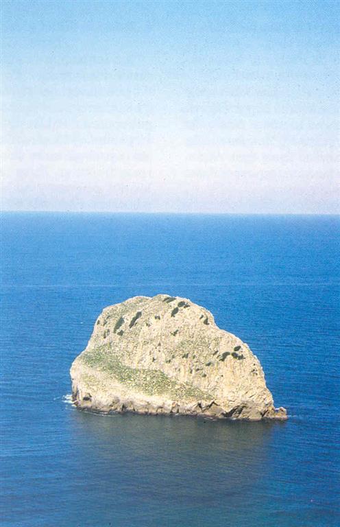 Peñón de Aketz. (Foto: Diputación Foral de Vizcaya - LURGINTZA)