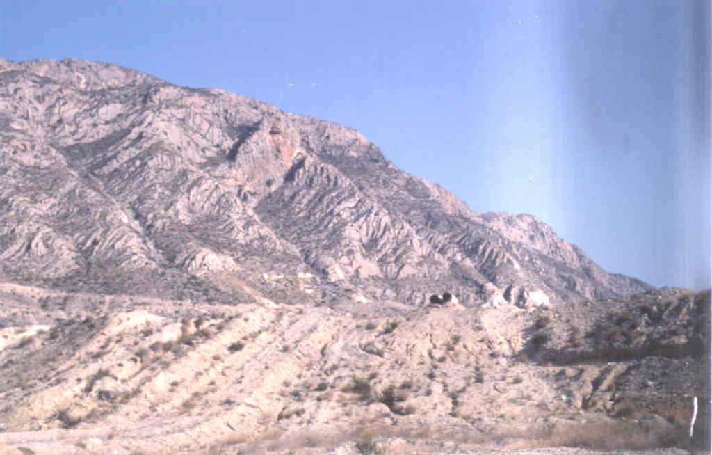 Aspecto general del Jurásico Superior-Berriasiense (fotografía tomada en 1983).