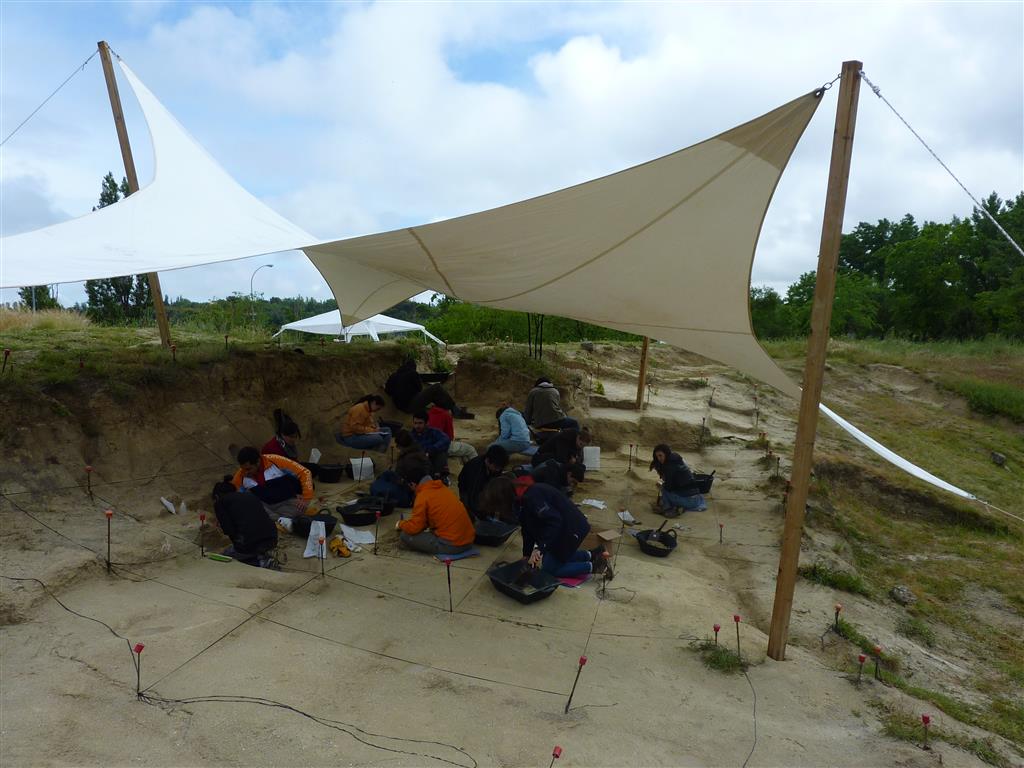 Campaña de excavación en el yacimiento de Somosaguas-N